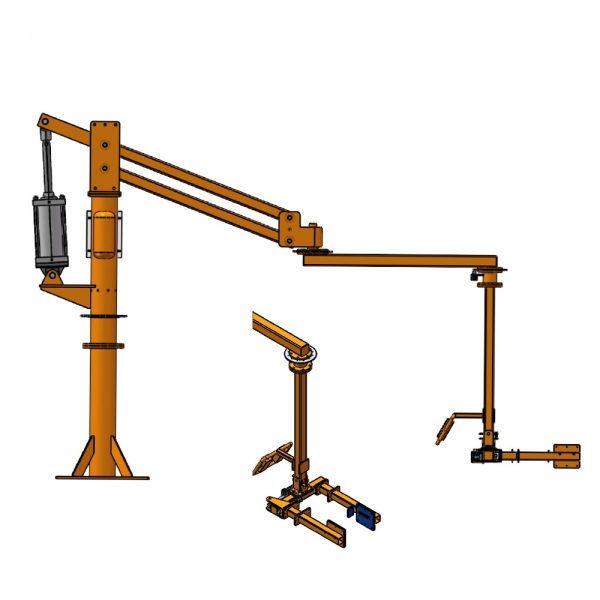 OEM Arm Heavy Load Handling Auxiliary Manipulator Pneumatic Manipulator Robot Gripper Crane