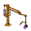 OEM Arm Heavy Load Handling Auxiliary Manipulator Pneumatic Manipulator Robot Gripper Crane