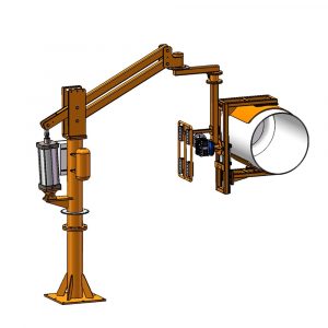 OEM Auxiliary Industrial Material Pneumatic Manipulator Lifting Handling Crane Gripper Equipment