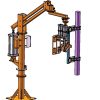 Heavy Loading Manipulator Equipment Rigid Arm Gripper Material Lifting Crane