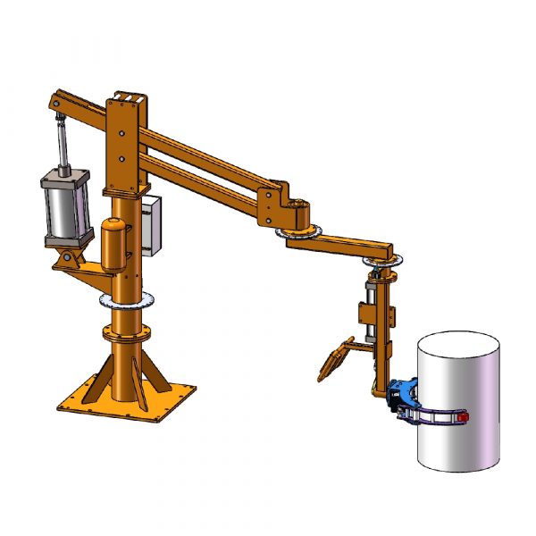 OEM Industrial Robot Gripper Auxiliary Handling Lifting Equipment Pneumatic Manipulator Robot Arm