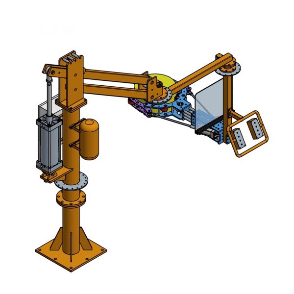 Pneumatic Assist Manipulator Barrel Handling Production Line Automated Equipment