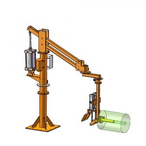 OEM Pneumatic Industrial Auxiliary Column Type Rigid Arm Manipulator Production Line Industrial Robot