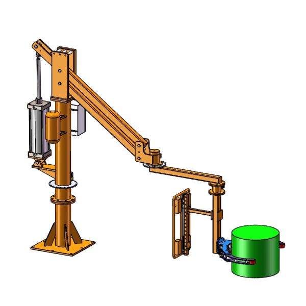 OEM Pneumatic Manipulator Arm Cylinderical Object Handling Lifting Equipment